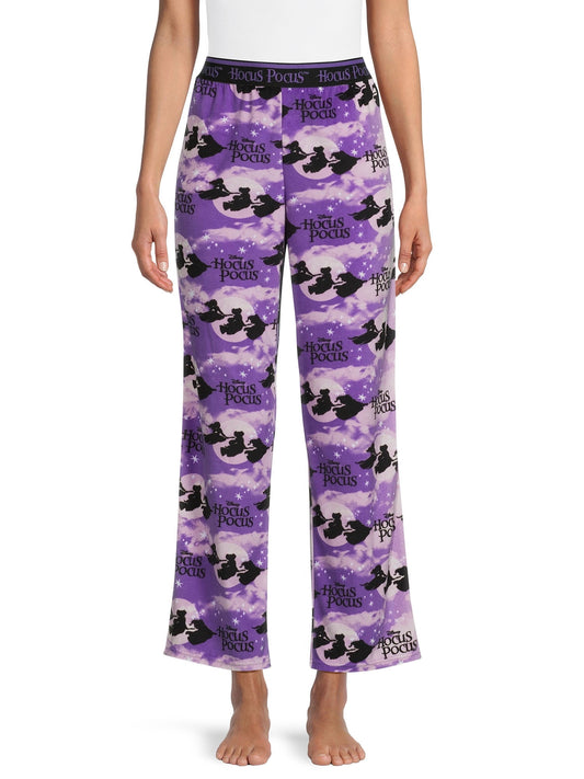 Disney Women's Hocus Pocus Plush Sleep Pants, Small