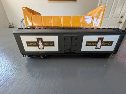 Roundhouse HO 46' Wood Milk Car - Alderney Dairy #101 #84601 - BNIB