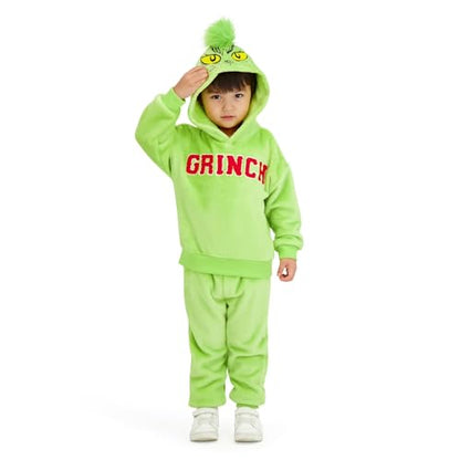The Grinch Infant & Toddler Hooded Sweatshirt and Jogger Set, 12M-5T