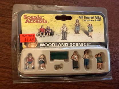 Woodland Scenics HO Scale People Scenic Accents - Pick Your Favorites - BNIB
