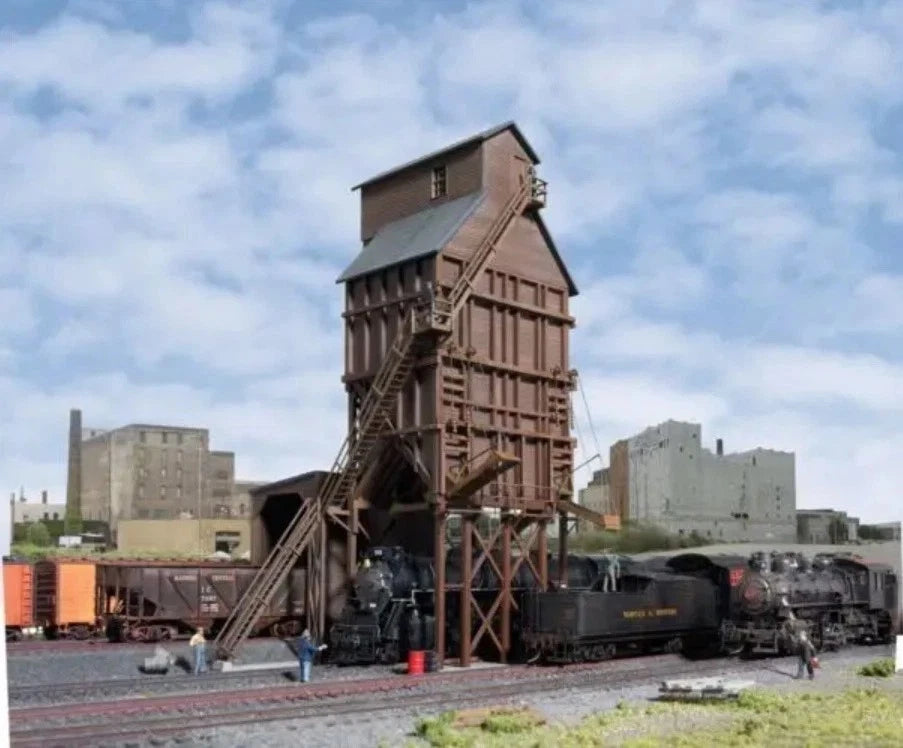 HO Scale Walthers Cornerstone 933-2922 Wood Coaling Tower Kit BNIB SEALED NEW