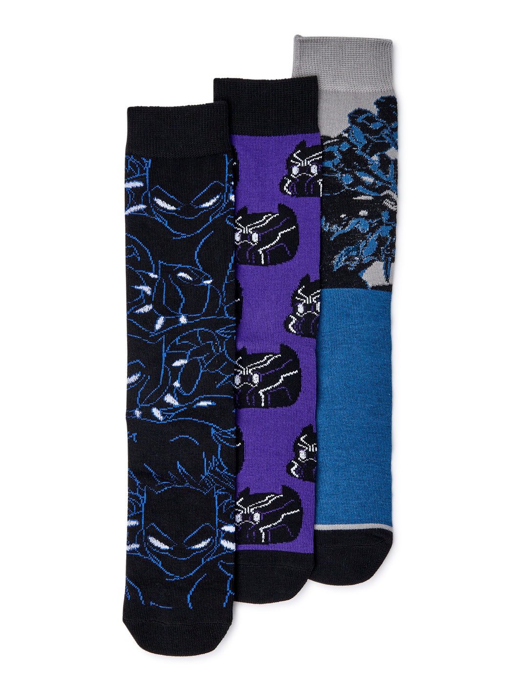 Men's Novelty Character Socks, 3-Pack