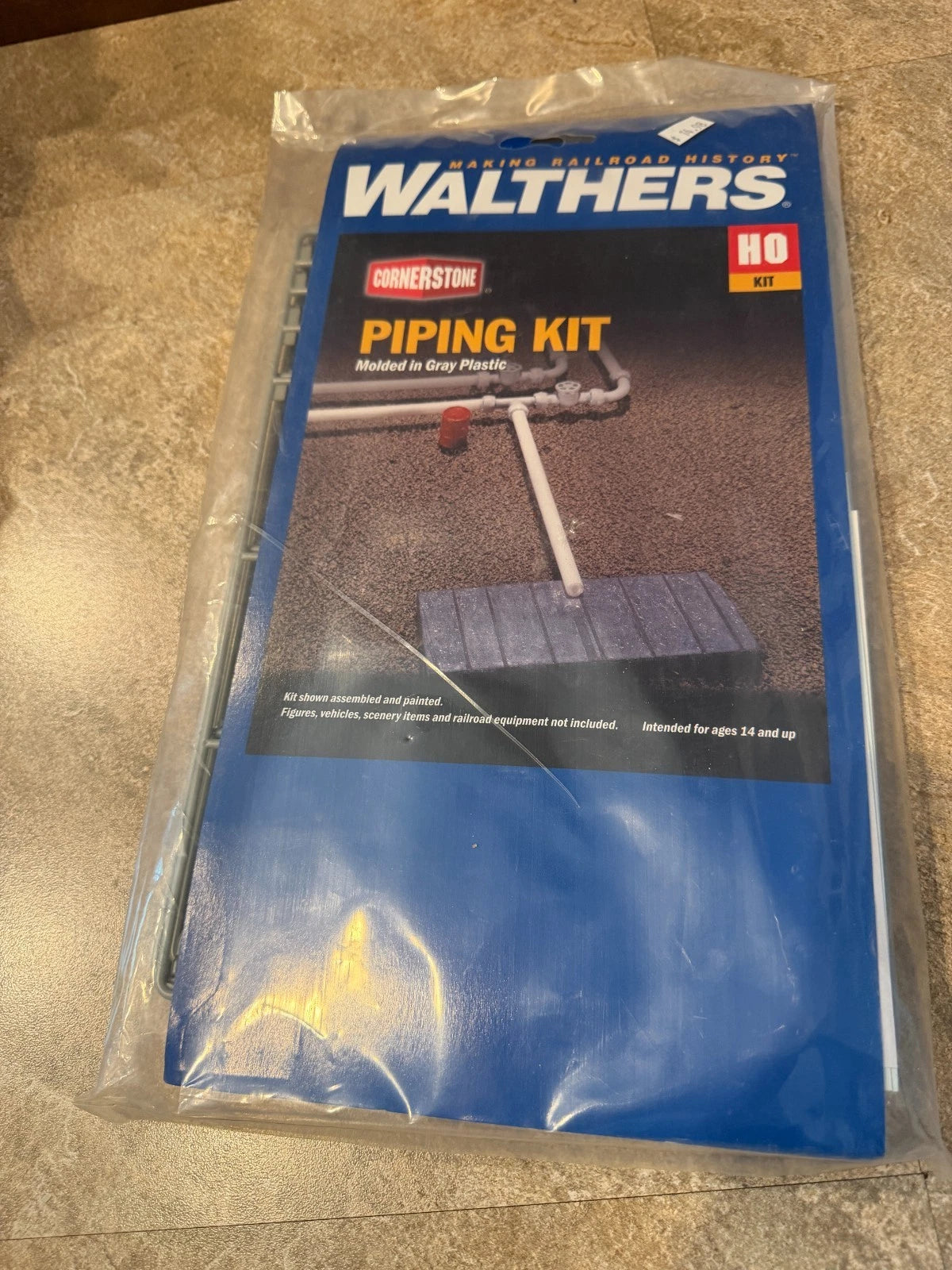 Walthers Cornerstone Piping Kit Ho Scale #933-3105 BNIB SEALED