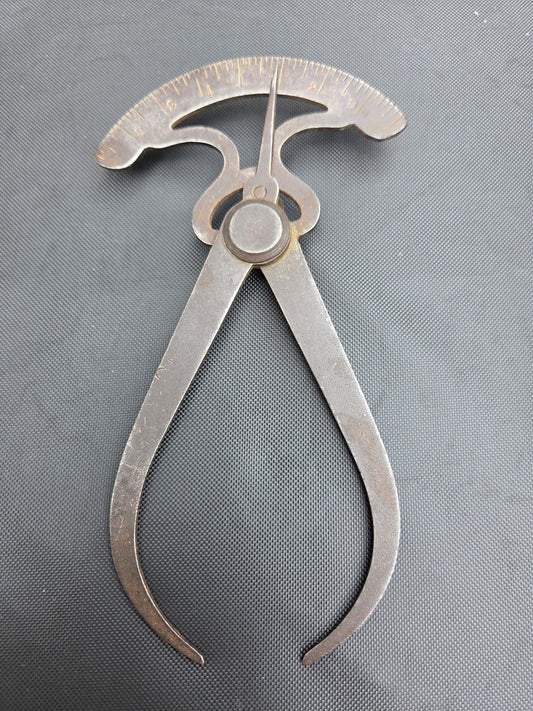 Six inch Indicating Calipers - Direct-reading thickness caliper or graduated outside caliper