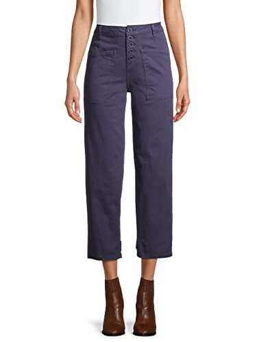Time and Tru Women's Utility Pant Size 2, Blue