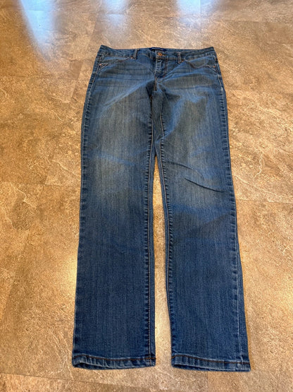 Bandolino Karyn Boyfriend Straight Leg Medium Wash Jeans Size 4