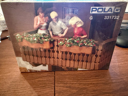 POLA, G Scale, #331732 20 Flower Boxes BNIB, SEALED - Hard to Find, RARE