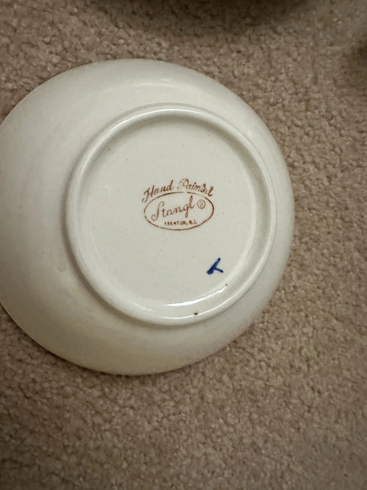 Rare Stangl Little Quackers Duck Set - Cup, Bowl & Plate - All Gone/All Mine