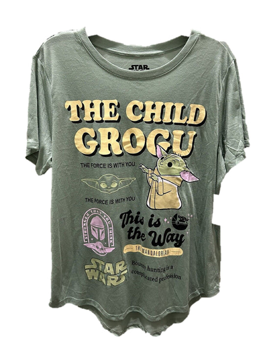 Junior Girls Star Wars The Child Grogu T-Shirt, Medium
