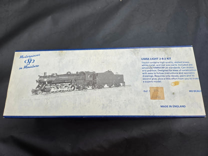 Vintage DJH HO Scale USRA Light 2-8-2 Kit Brass/Metal Kit #13010