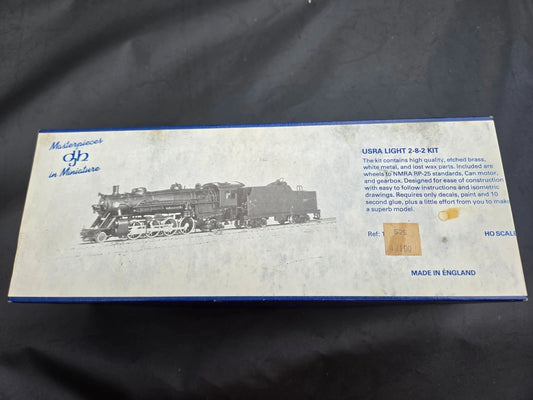 Vintage DJH HO Scale USRA Light 2-8-2 Kit Brass/Metal Kit #13010