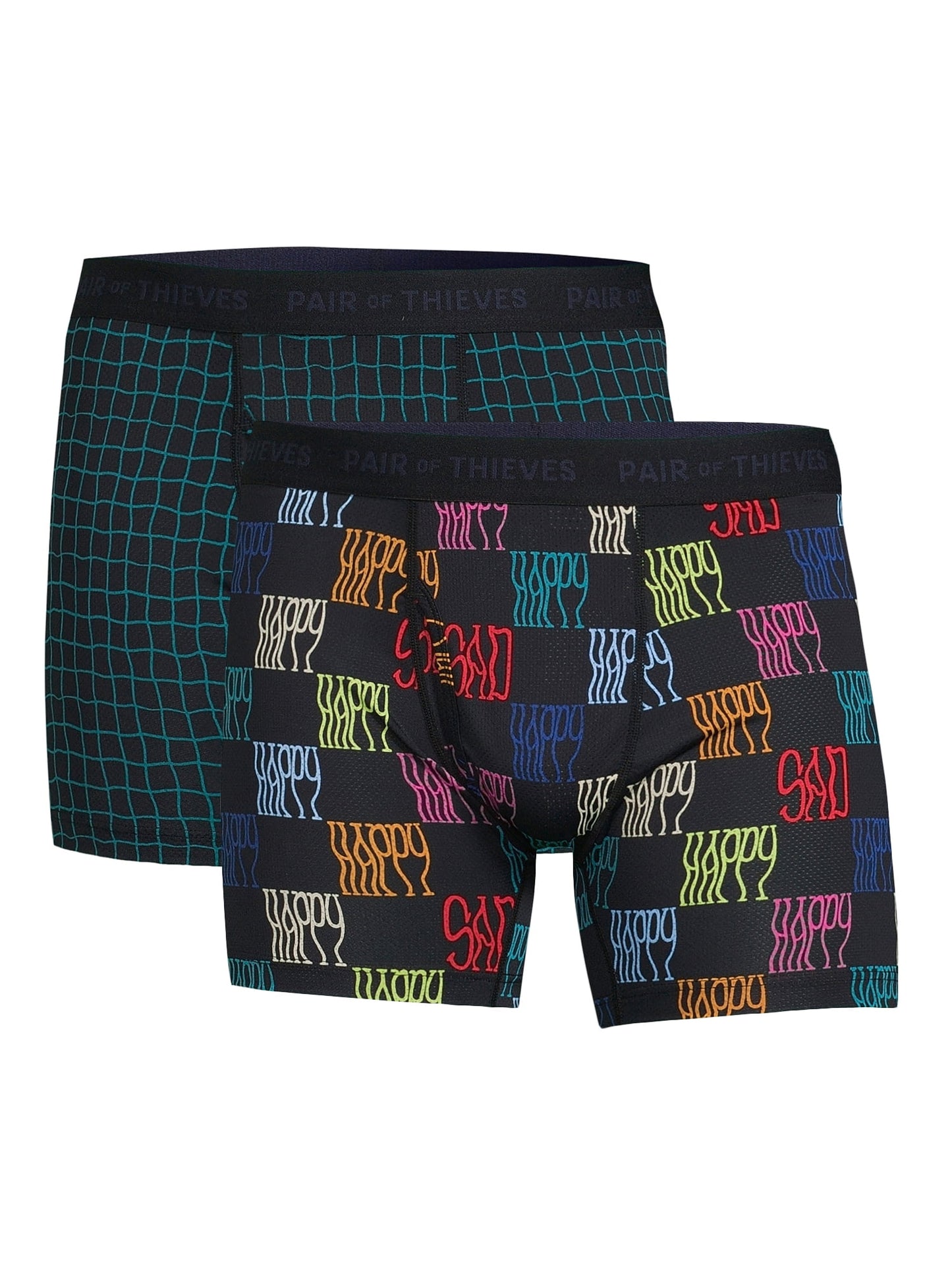Pair of Thieves Men's SuperFit Boxer Briefs, 2-Pack, XS-3XL