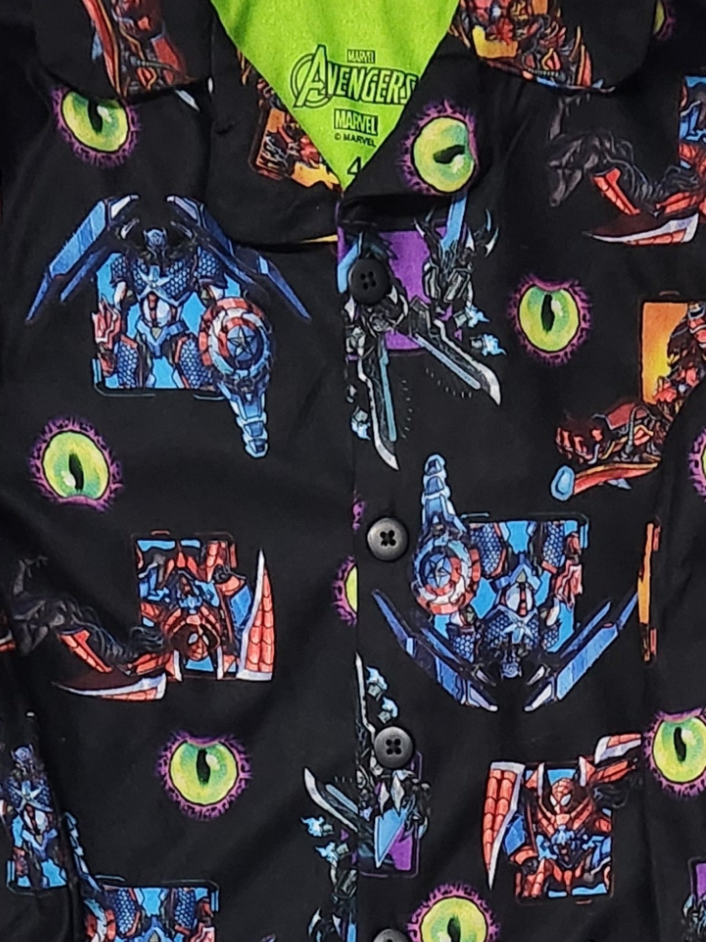 Boys Marvel Avengers 2-Piece Pajama Set, Sizes 4-10