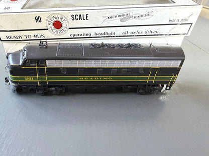 HO Scale Stewart 8430 Reading F3A Diesel Locomotive #261 BNIB