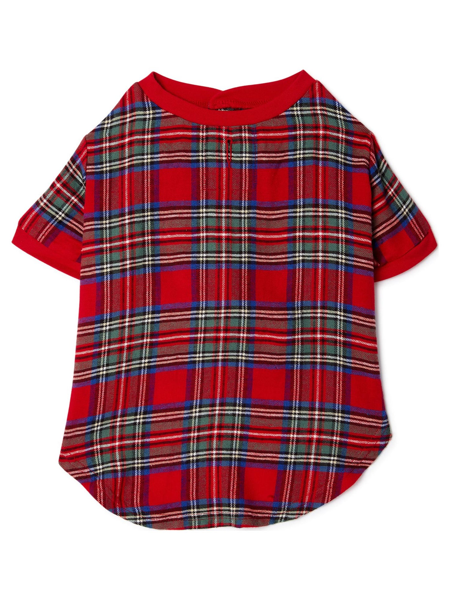 Holiday Time Matching Family Red Flannel Pajama Set - Medium
