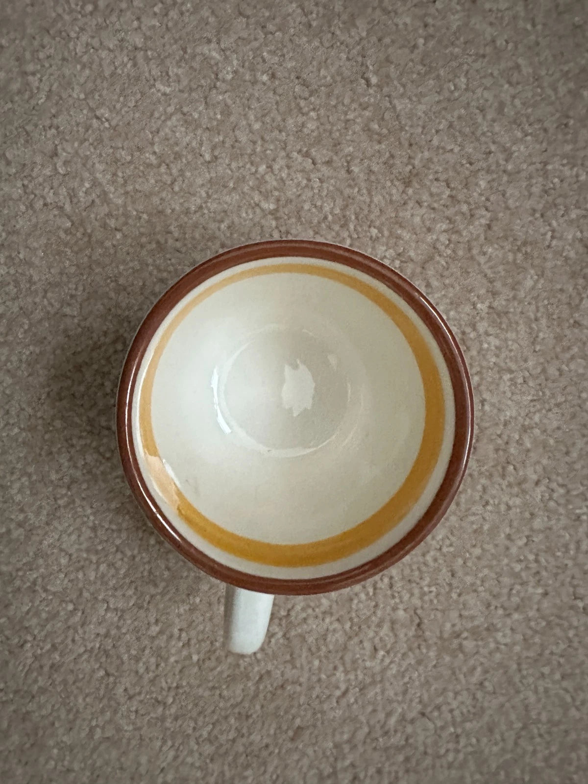 Vintage Stangl Pottery Ginger Cat Child's Cup - Rare