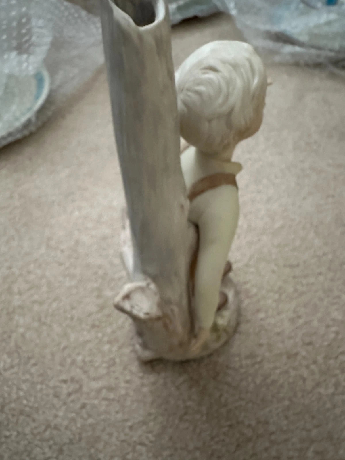 Cybis Figurines Hansel-Boy Standing By Tree - No Box 63013