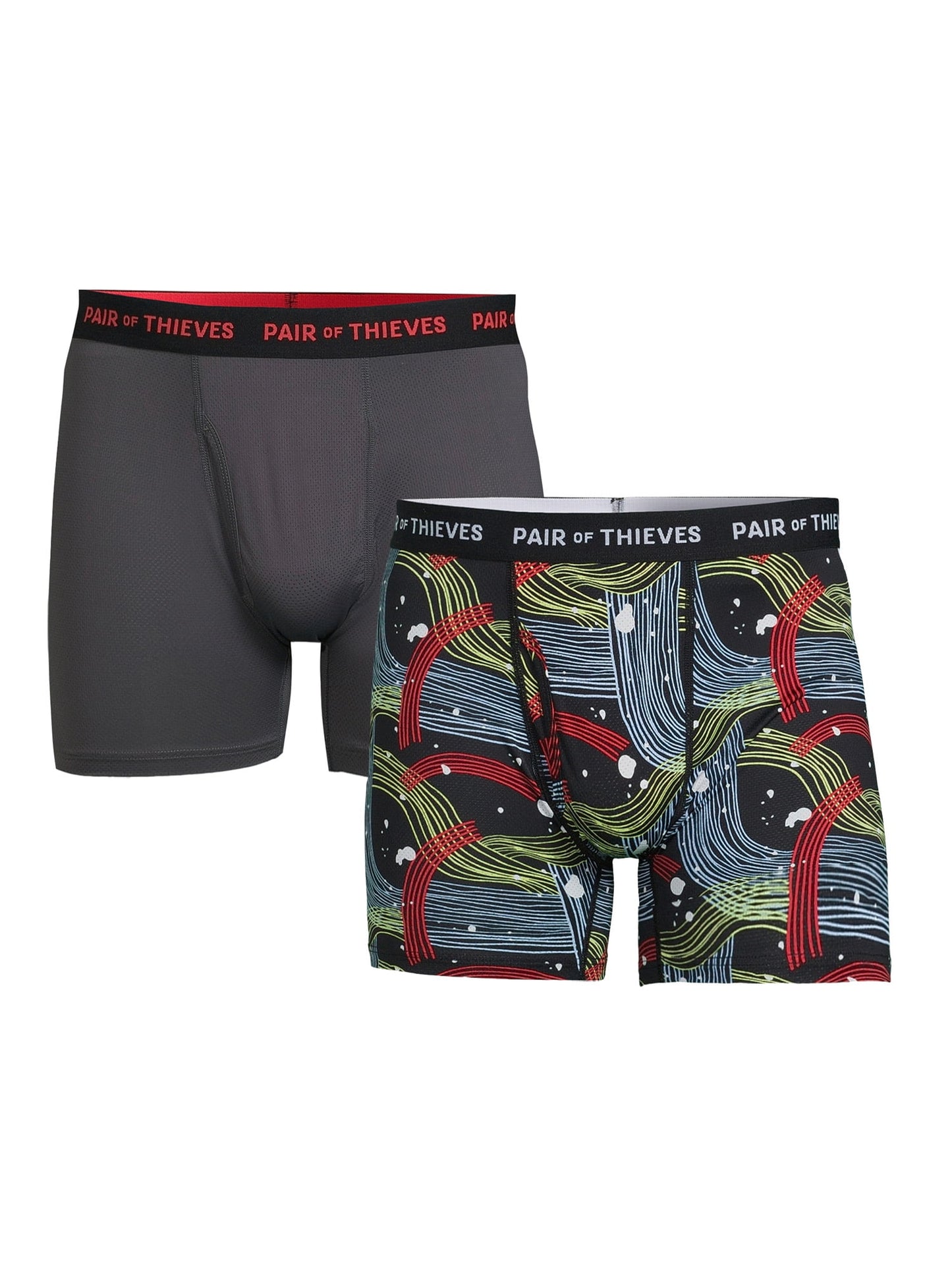 Pair of Thieves Men's SuperFit Boxer Briefs, 2-Pack, XS-3XL