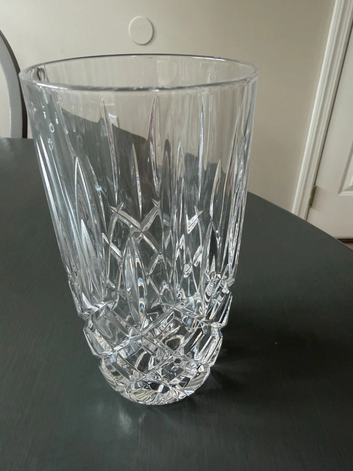 Lot 4 - Vintage Gorham Crystal Lady Anne highball 6 inch glasses set
