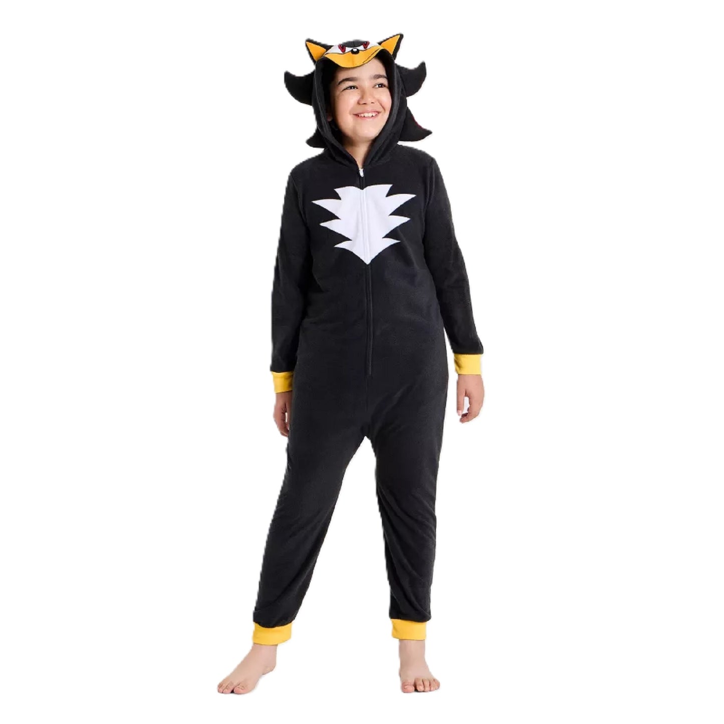 Boys' Sonic the Hedgehog Shadow Union Suit - Black, XS-XL
