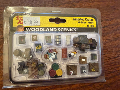 Woodland Scenics HO Accessories - Scenic Accents - Pick Your Favorites -SEALED