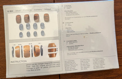 POLA, G Scale, 964 12 Beer Barrels BNIB, SEALED 1:22.5