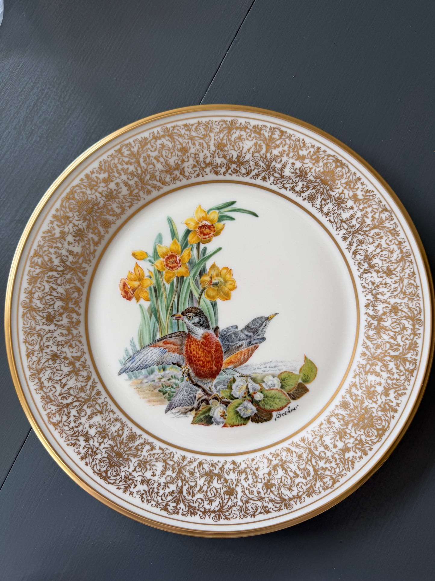 Lenox Annual Limited Edition Boehm Birds Collector Plates Edward Marshall Boehm