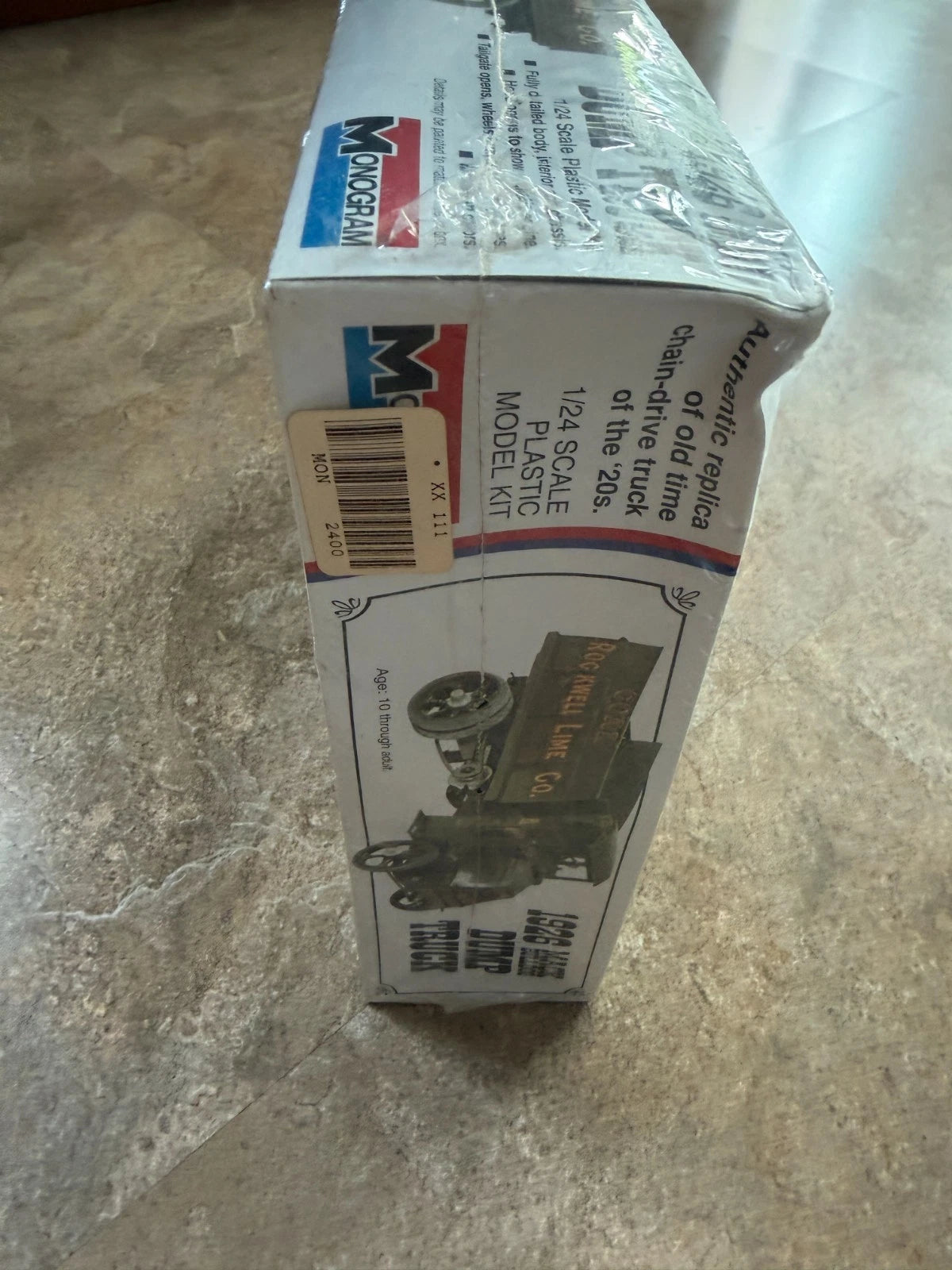 Monogram 1926 Mack Bulldog Dump Truck 1/24 Model Kit 1976 Rockwell Sealed New