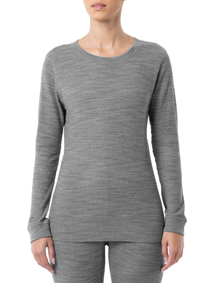 Fruit Of The Loom Women's Eversoft Waffle Thermal Top, XS-3X