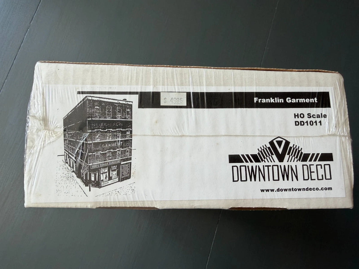 Downtown Deco Franklin Garment/Moe's Hardware DD 1011 Limited Ed. #317 SEALED