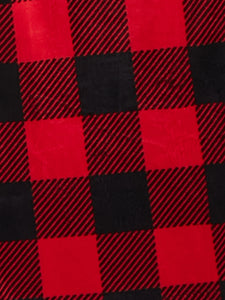 Wonder Nation Boys Plaid Sleep Pants - Red Plaid, Medium (8)
