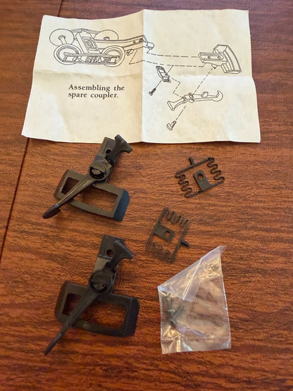 10 Pairs Coupler Set (Hook & Loop) - G Scale Fits most Bachmann, LGB USA - BNIB