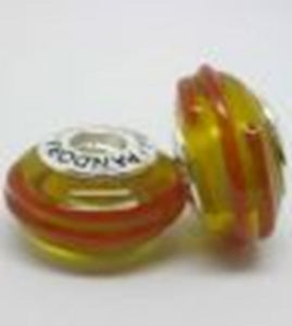 Murano Glass European Style Glass Beads Charms - Fits most Bracelets