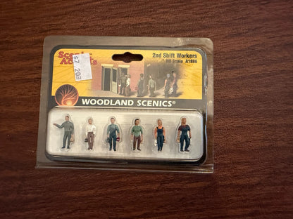 Woodland Scenics HO Scale People Scenic Accents - Pick Your Favorites - BNIB