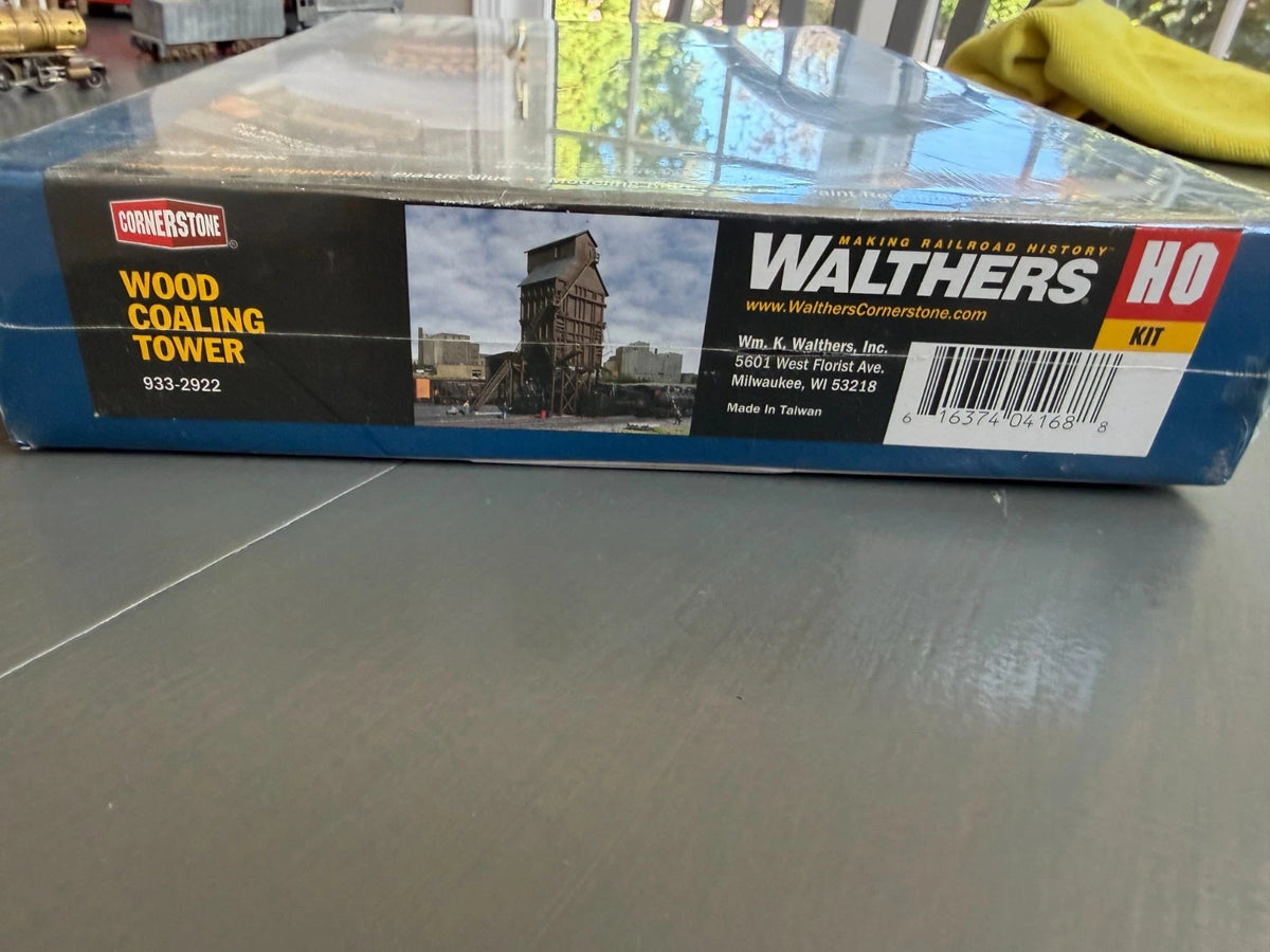 HO Scale Walthers Cornerstone 933-2922 Wood Coaling Tower Kit BNIB SEALED NEW