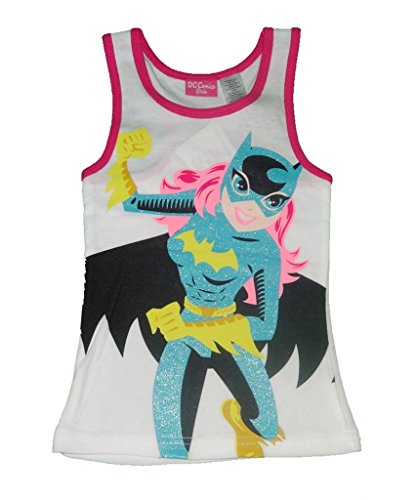 Dc Comics Batgirl Xs - Xl Big Girls Racer Back Tank Top