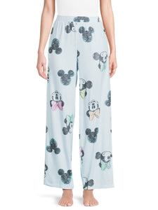 Mickey & Minnie Mouse Womens Sleep Pants Lounge Pants, Size Small - 3XL