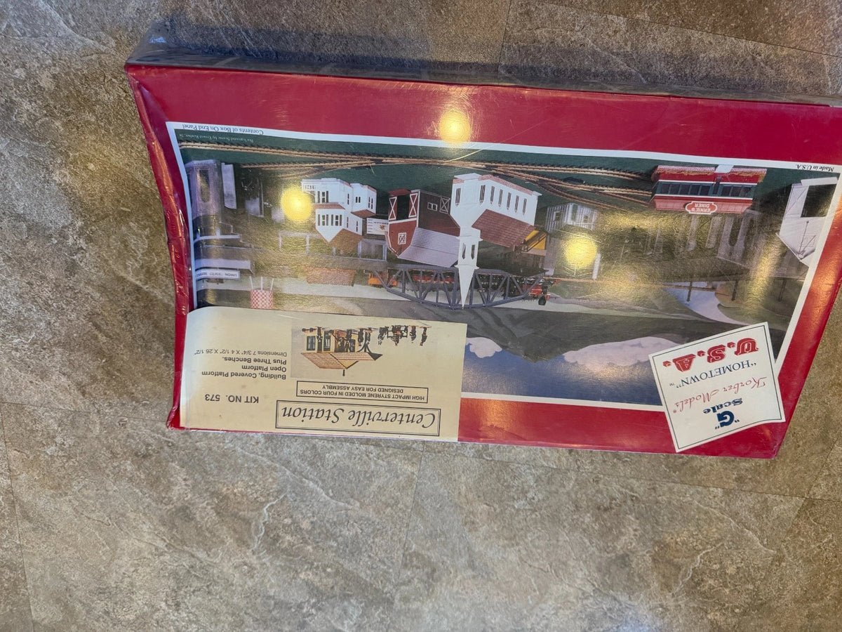 Korber Models Hometown USA G Scale Centerville Station Kit No. 573 - BNIB SEALED