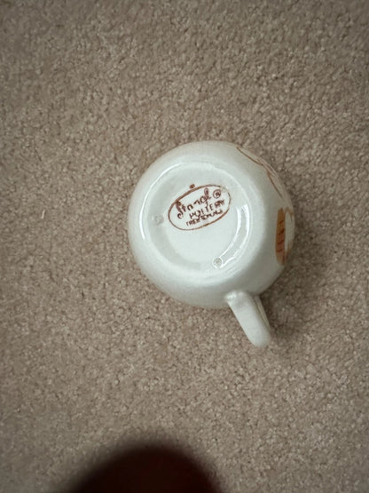 Vintage Stangl Pottery Ginger Cat Child's Cup - Rare