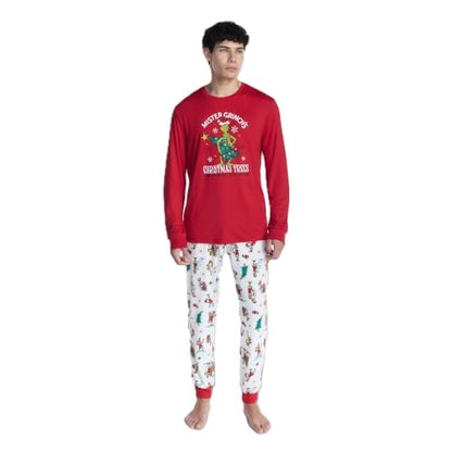Dr. Seuss The Grinch who Stole Christmas Matching Family Pajamas - Adult, Kids, Baby, Infant, Pets