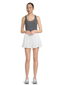 Avia Women's Flowy Run Short, White, 3XL