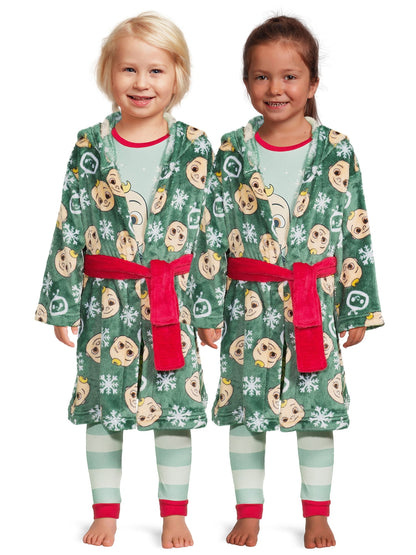 CoComelon Infant Pajamas and Robe Set, 3-Piece, Sizes 12M-24M