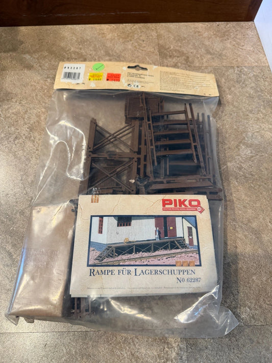 Piko Weather Proofed Model Building Rampe Fur Lagerschuppen # 62287 BNIB SEALED