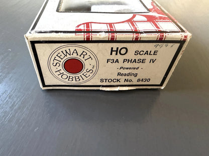 HO Scale Stewart 8430 Reading F3A Diesel Locomotive #263 BNIB