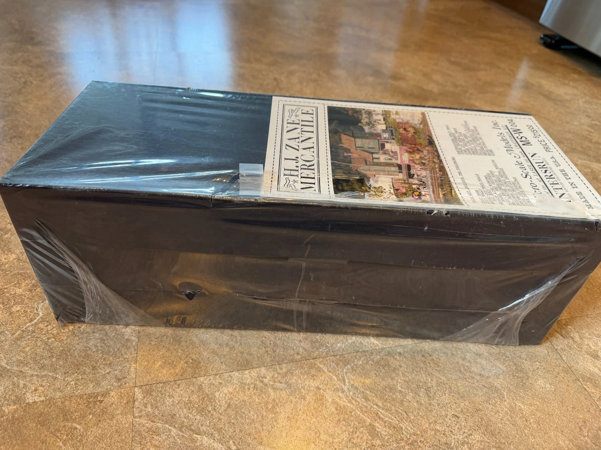 Micro-Scale Models H.J. Zane Mercantile (MS-W004) - Complete 3-Box Set, SEALED