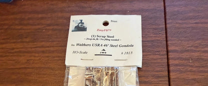 EasyFit Scrap Steel Drop in fits Walthers USRA 46' Steel Gondola HO #1815 - BNIB