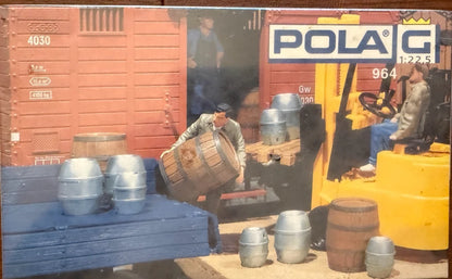 POLA, G Scale, 964 12 Beer Barrels BNIB, SEALED 1:22.5