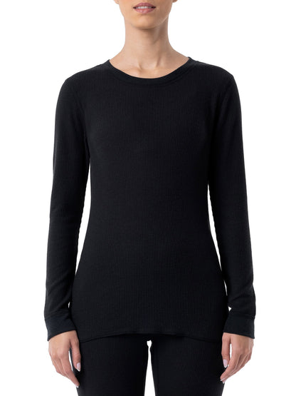 Fruit Of The Loom Women's Eversoft Waffle Thermal Top, XS-3X