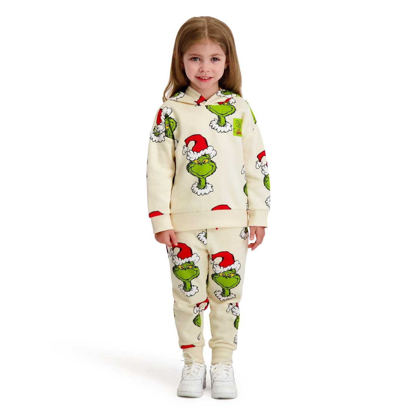 The Grinch Dr. Seuss Infant Printed Sweatshirt and Jogger Set, 12-18M