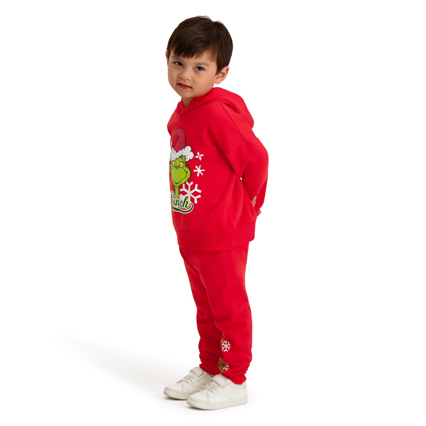 The Grinch Dr. Seuss Infant Printed Sweatshirt and Jogger Set, 12-18M